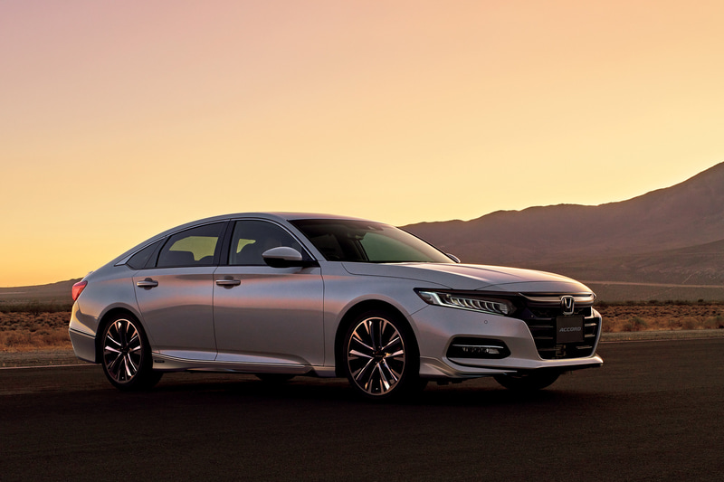 新型アコードは走りの性能からイメージしたデザインを取り入れた