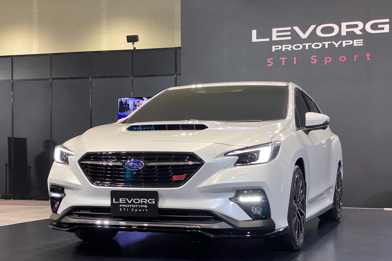 新型レヴォーグ プロトタイプ STI Sport