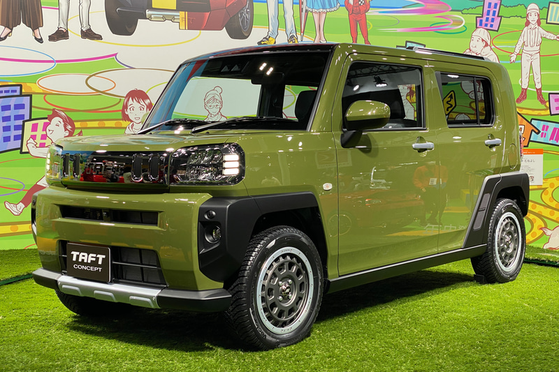 2020年央に発売する軽クロスオーバーのコンセプトモデル「TAFT コンセプト」