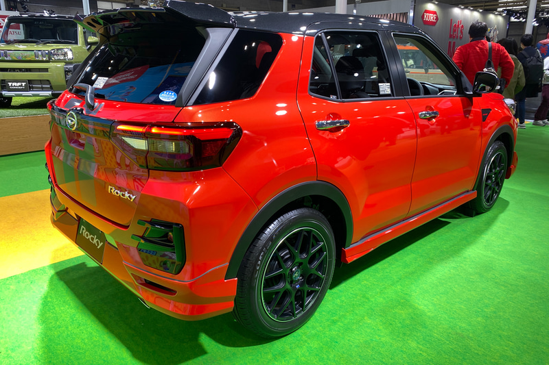 市販車の用品装着車「ロッキー Sporty Style」