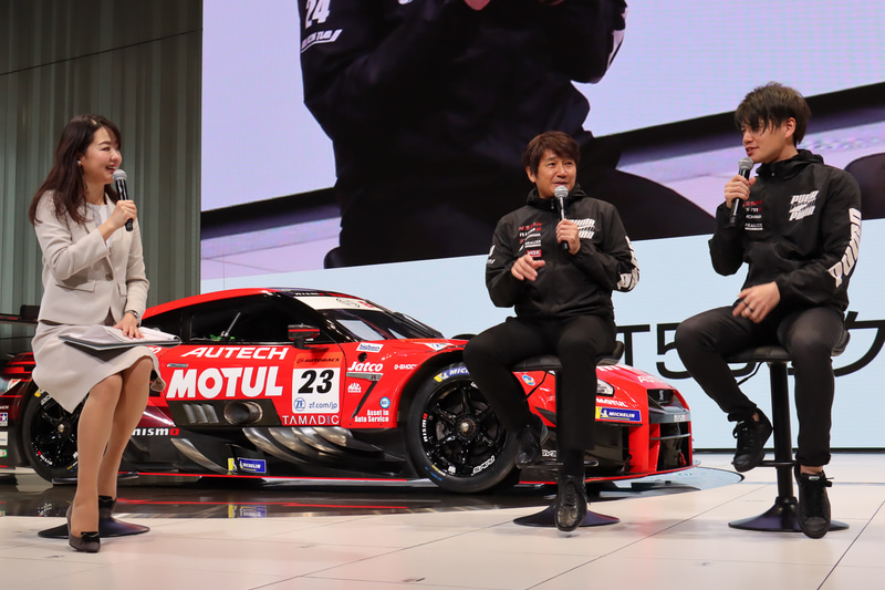 KONDO RACINGの近藤真彦監督、高星明誠選手