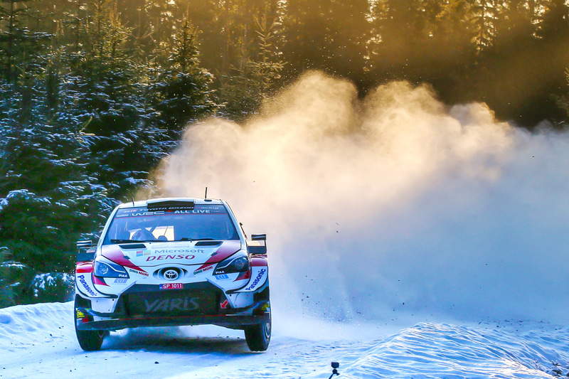 3位表彰台となったカッレ・ロバンペラ/ヨンネ・ハルットゥネン組のヤリスWRC ＃69号車