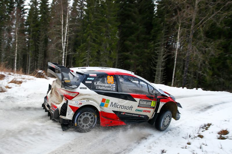 3位表彰台となったカッレ・ロバンペラ/ヨンネ・ハルットゥネン組のヤリスWRC ＃69号車