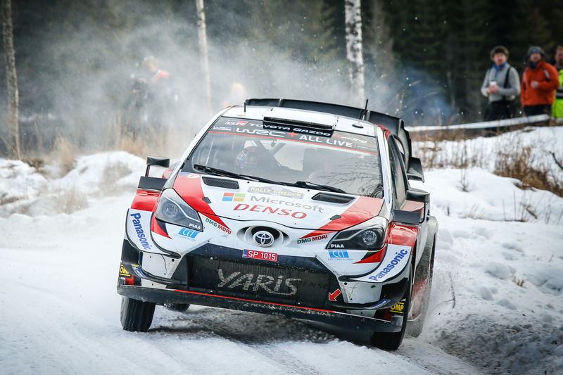 総合4位フィニッシュとなったセバスチャン・オジエ/ジュリアン・イングラシア組のヤリスWRC ＃17号車