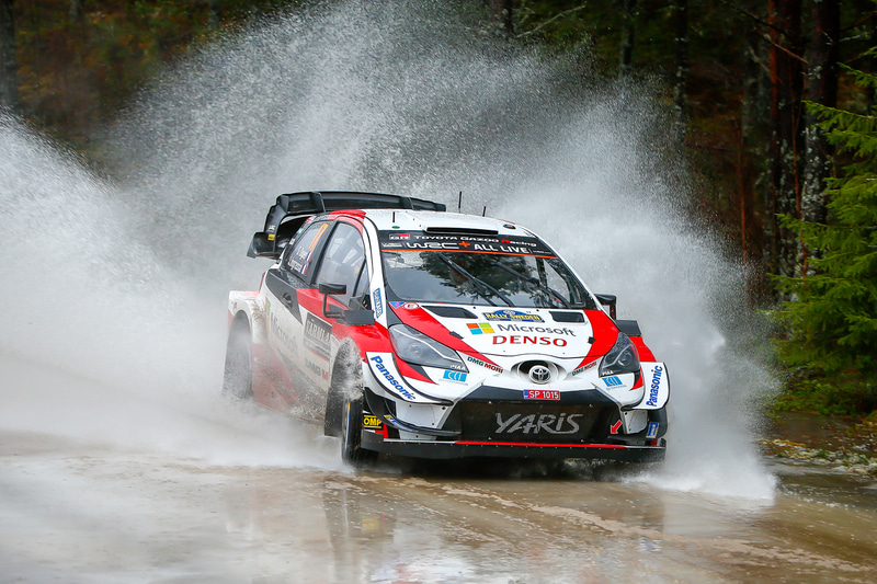 総合4位フィニッシュとなったセバスチャン・オジエ/ジュリアン・イングラシア組のヤリスWRC ＃17号車