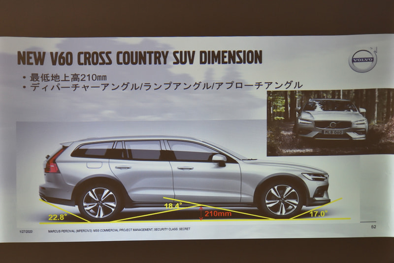 最低地上高は210mmで、ディパーチャーアングル22.8度、ランプラングル18.4度、アプローチアングル17度を確保
