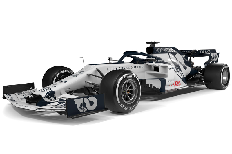 本田技研工業のパワーユニットを搭載して2020年シーズンに挑むF1マシン Scuderia AlphaTauri Honda AT01