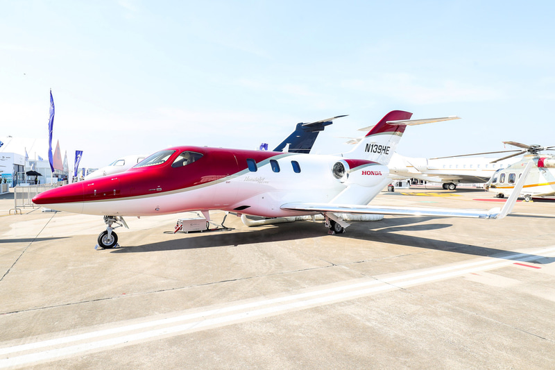 「ABACE 2019」に初出展したHondaJet Elite