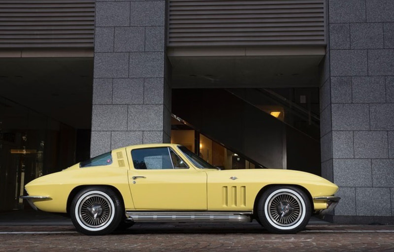 RADIAL 360 STEELを履いたシボレー・コルベットC2