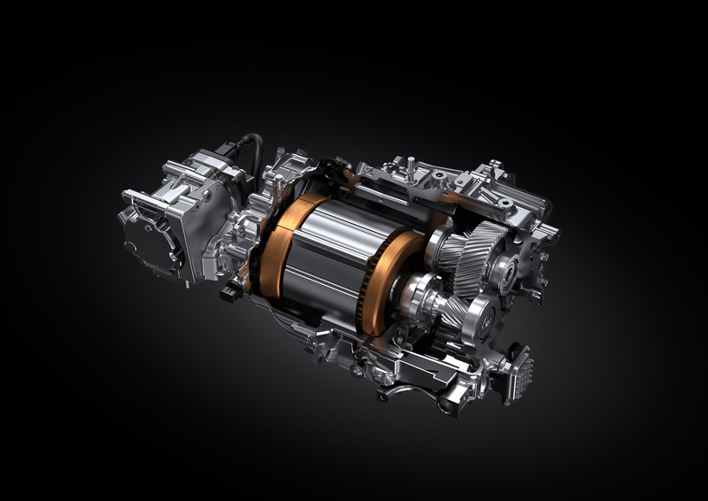 最高出力150kW（204PS）、最大トルク300Nmを発生する「4KM」型モーターを搭載