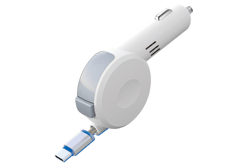 本体カラーは写真のホワイト（AQ.C06）とブラック（AQ.C05）の2色を用意