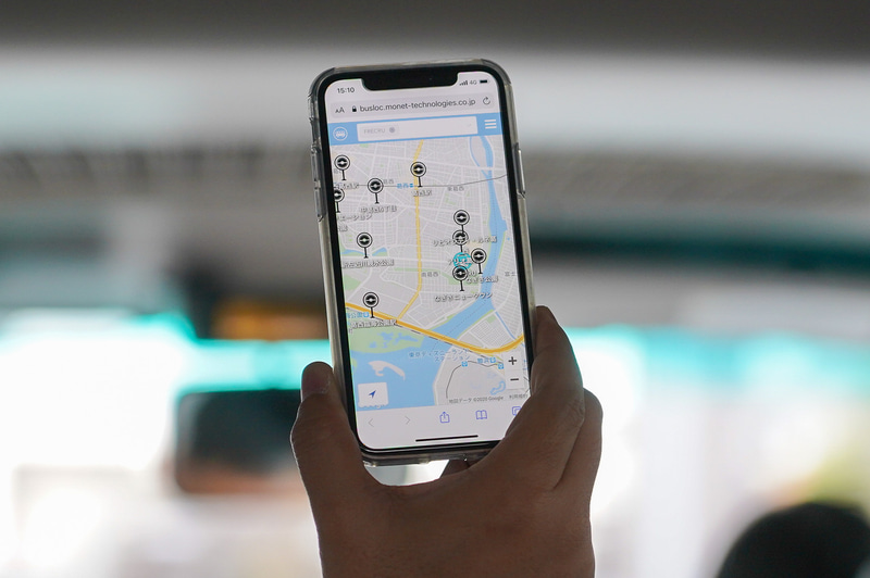スマートフォンのアプリ