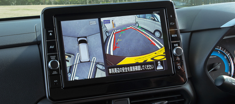 インテリジェント アラウンドビューモニター（移動物 検知機能付）