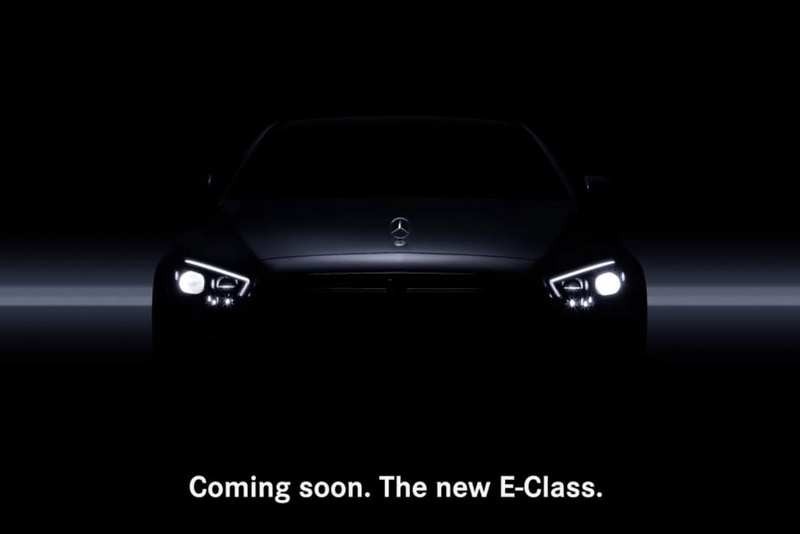 新型「Eクラス」のティザー写真