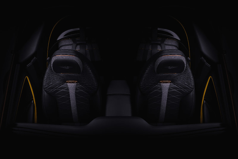 「ジュネーブモーターショー 2020」で初公開される「ベントレー マリナー Bacalar」のシート