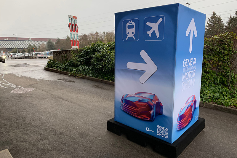 ジュネーブ国際空港に隣接する展示施設「Palexpo」が会場（写真は2019年）