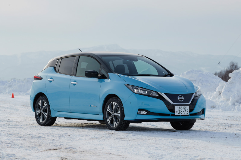 初代発売から10年を迎えるリーフ。これまでに国内累計で13万2000台以上を販売。2月にマイナーチェンジされてプロパイロットなどが進化した