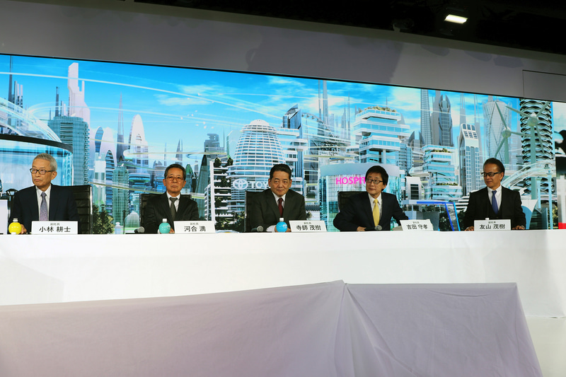 2019年11月2日、東京モーターショーに登壇したトヨタ 副社長