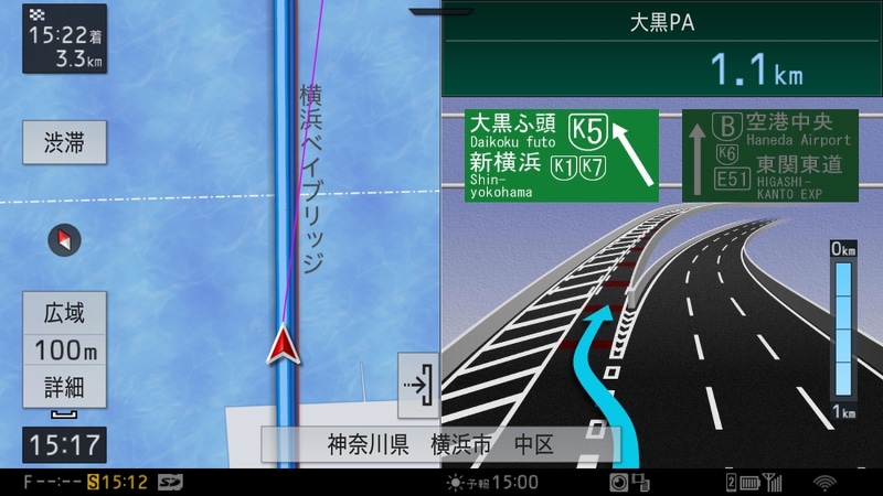 迷いやすい分岐点も分かりやすい