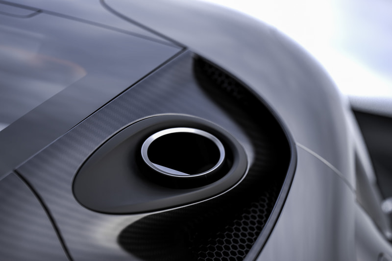 チタン製のエキゾースト