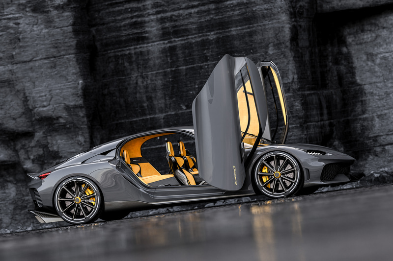 ケーニグセグ初の4人乗りモデル「Gemera」