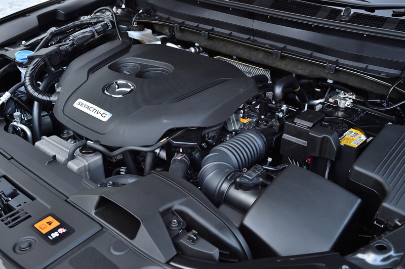 試乗した2.5リッターガソリンターボ
