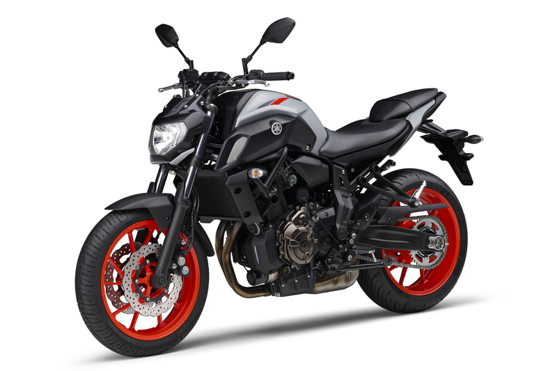 「マットライトグレーメタリック」のMT-07 ABS