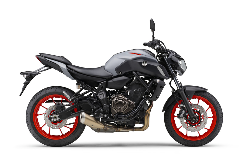 「マットライトグレーメタリック」のMT-07 ABS