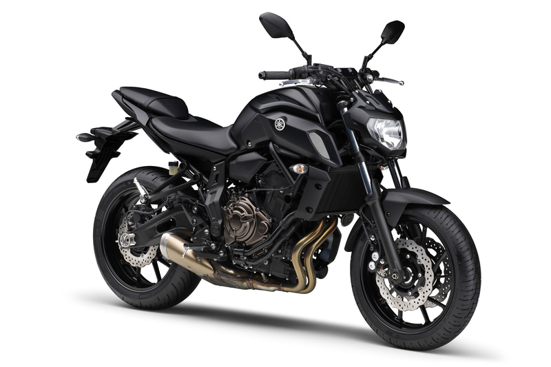 「マットダークグレーメタリック」のMT-07 ABS