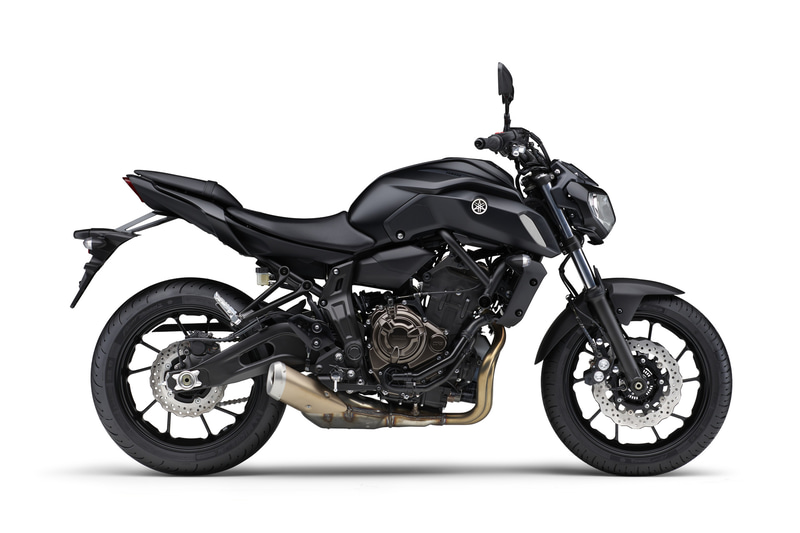 「マットダークグレーメタリック」のMT-07 ABS