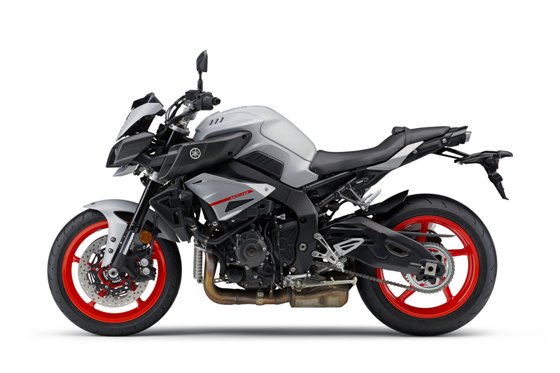 マットライトグレーメタリックのMT-10 ABS