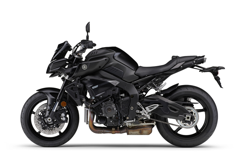 マットダークグレーメタリックのMT-10 ABS