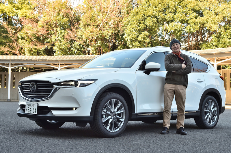 <a href="https://car.watch.impress.co.jp/docs/news/impression/1238977.html" class="n" target="_blank">CX-5と映った写真</a>と見比べるとCX-8がいかに大きいか分かると思う