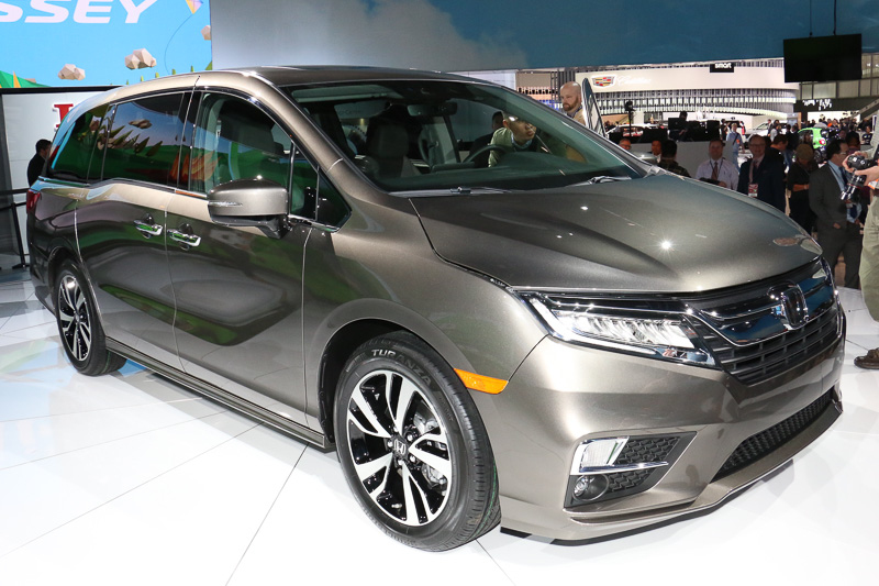 2017年1月のデトロイトショーでデビューした北米版4代目オデッセイ