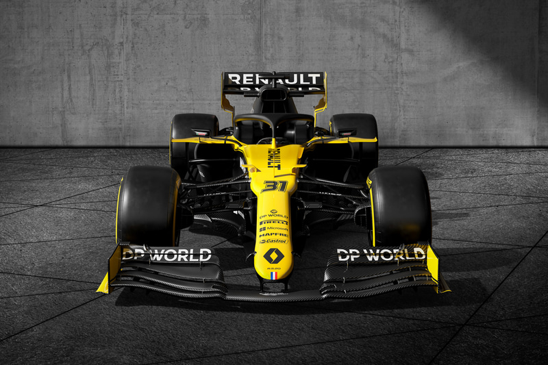 新たなタイトルパートナー「DP WORLD」との契約により、「ルノー DP WORLD F1チーム」として2020年シーズンのF1に挑む
