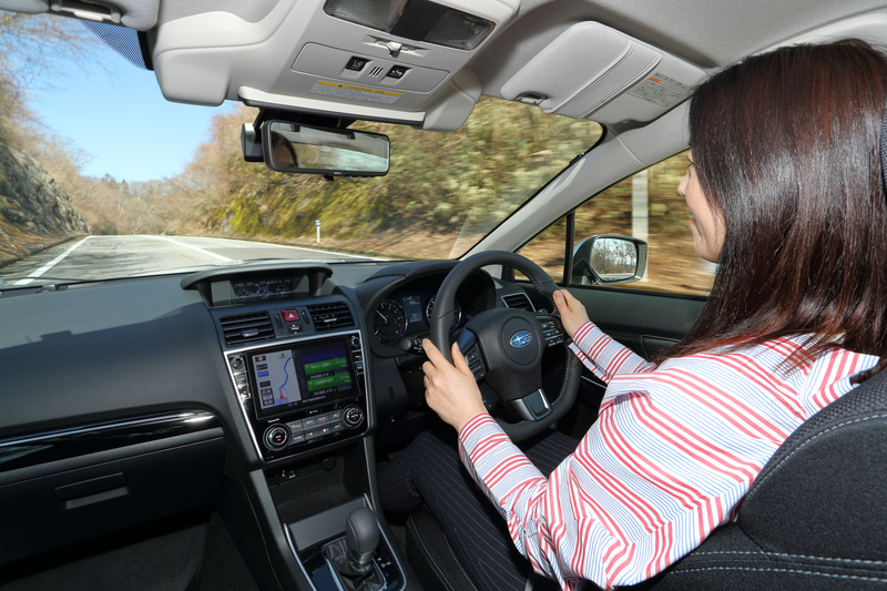 スポーツタイヤのようながっしりした手応えはないが、ゆるやかにたわみながらヒラリヒラリと曲がっていく印象でドライブを楽しむことができた