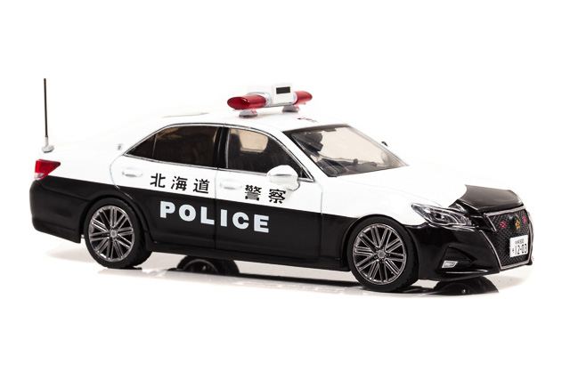 トヨタ クラウン アスリート（GRS214）2017 北海道警察交通部交通機動隊車両（610）
