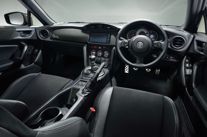 ブラックで統一された86 GT“BLACK LIMITEDのインテリア