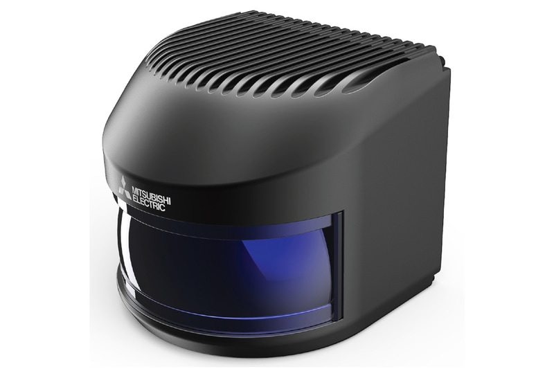三菱電機が開発した新型センサー「MEMS式車載LiDAR」