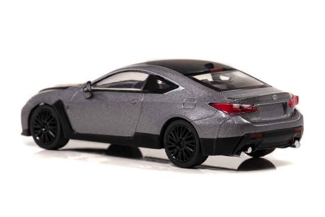 1/64 Lexus RC F “F 10th Anniversary” 2018 Matt Marcury Grey Mica