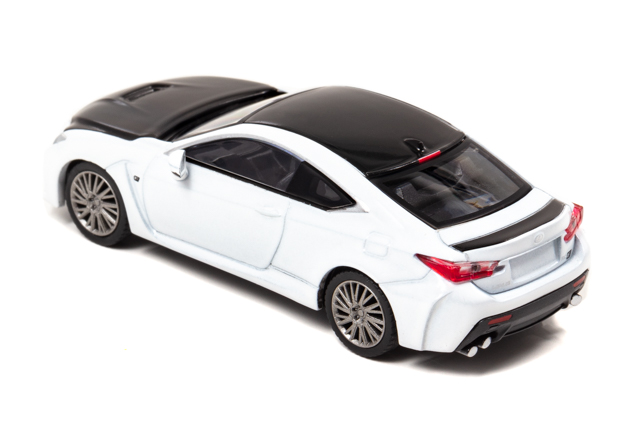 1/64 Lexus RC F “Carbon Exterior Package” 2018 White Nova Glass Flake