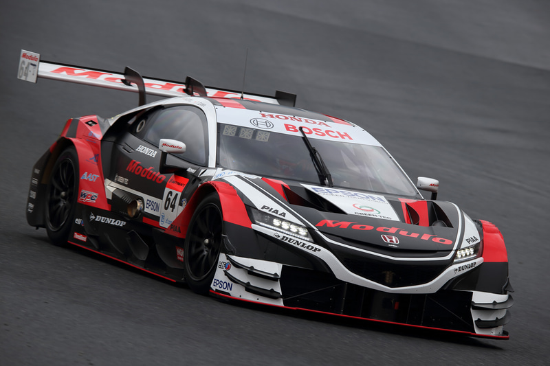 GT500クラスに参戦する「Modulo Nakajima Racing」の64号車「Modulo NSX-GT」