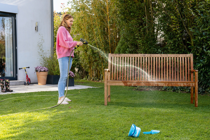 ケルヒャーの電動式散水ノズル「回転ウォータージェット WBS 3」