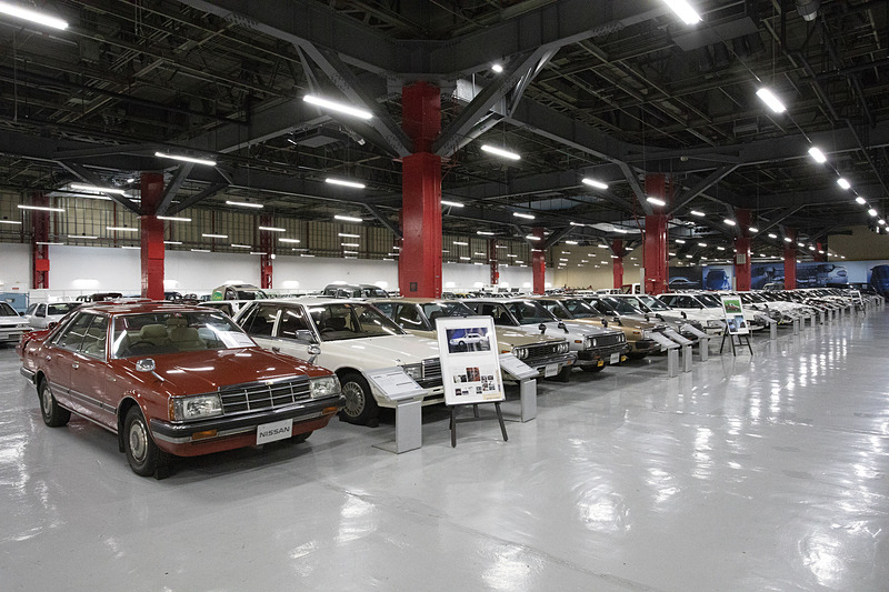 2018年に公開された日産ヘリテージコレクションの展示車両