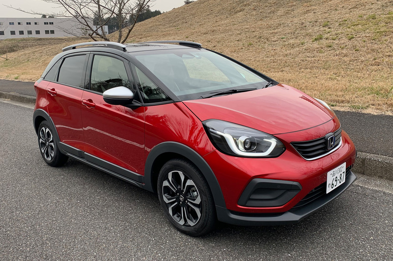 フィット クロスターにも試乗できた