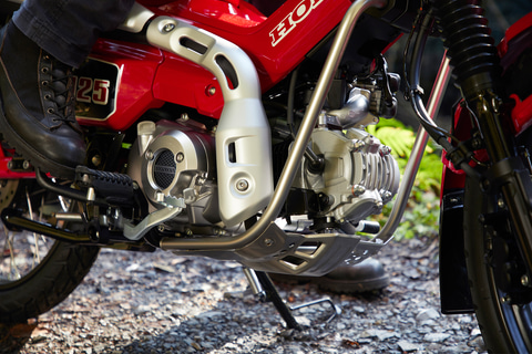ホンダ、125ccクラスの新型レジャーモデル「CT125・ハンターカブ」を6