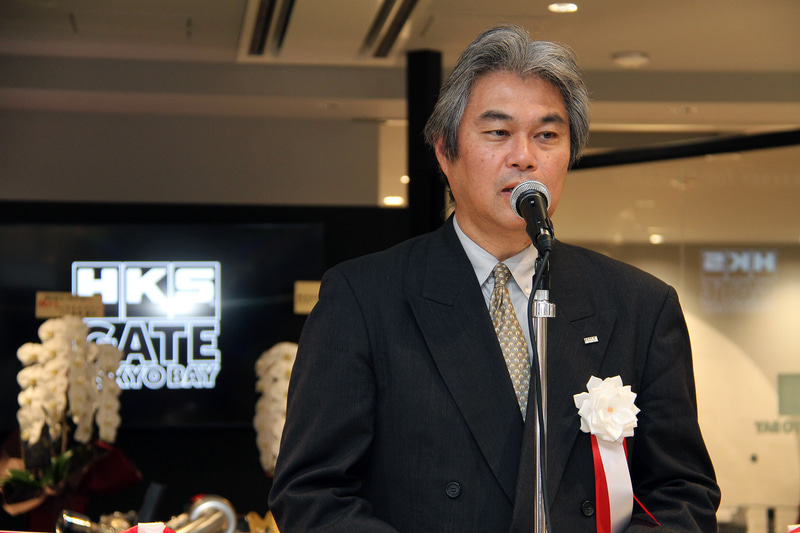 株式会社HKS 取締役営業部長の坂詰達也氏