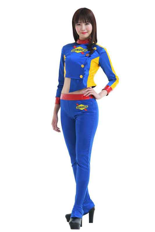 「2020 SUNOCO イメージガール」の遊馬りえさん