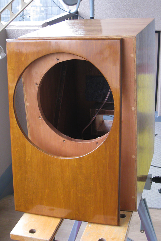 自作スピーカーの製作途中
