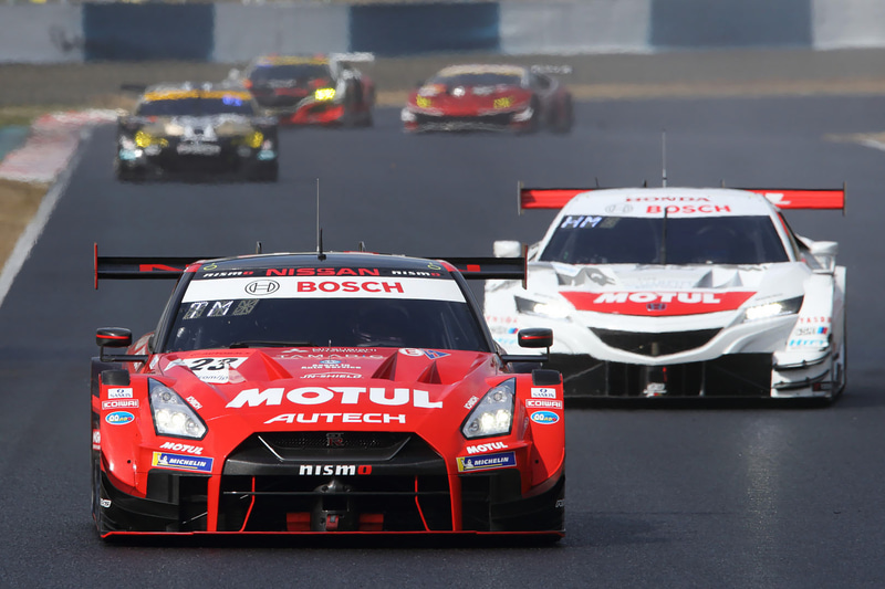 無観客で行なわれる「SUPER GT 2020 公式テスト 富士スピードウェイ」を生中継＆ライブ配信（写真は3月14日～15日に行なわれた岡山テストのもの）